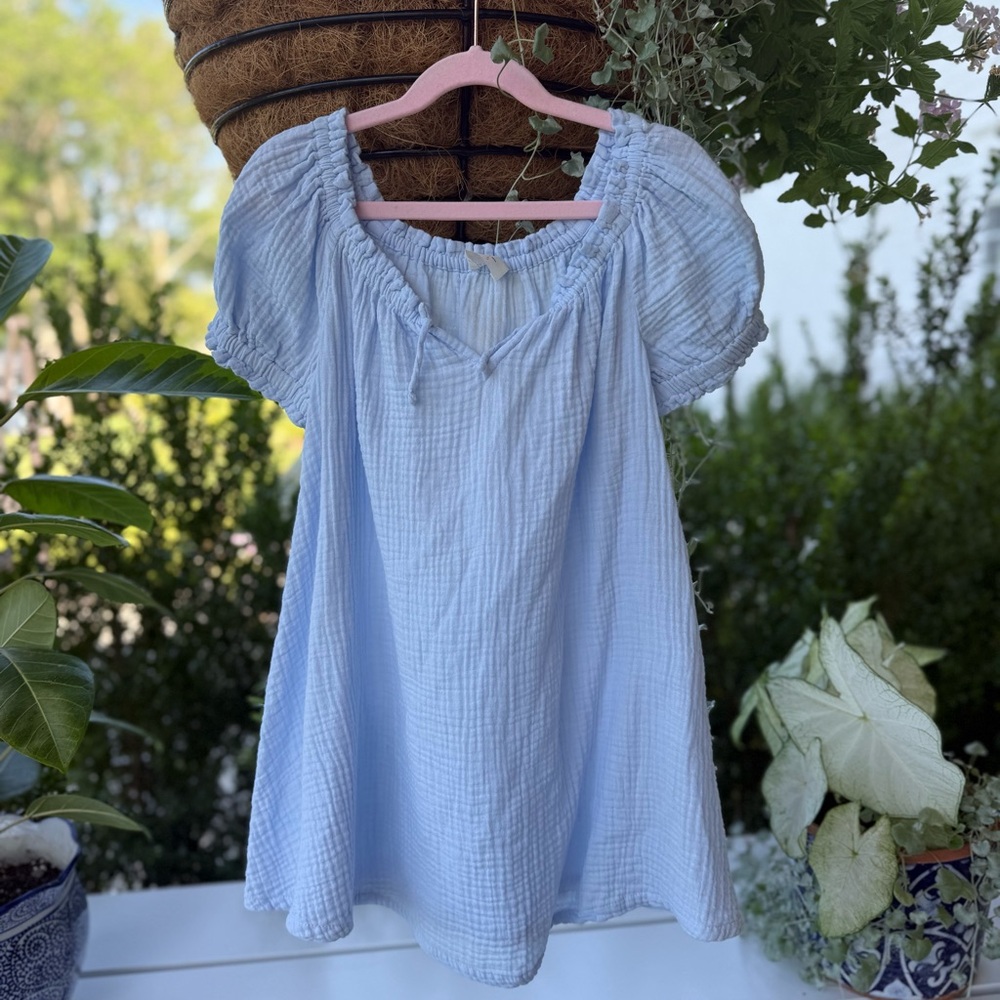 NWOT - JCrew Girls Light Blue Dress